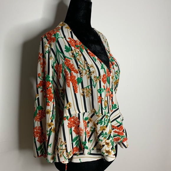 Zara wrap blouse - Picture 3 of 6